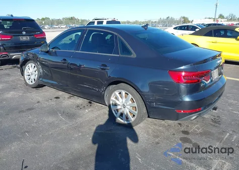 2017 Audi A4 2.0T Premium из США, поврежденный, VIN WAUANAF48HN041512